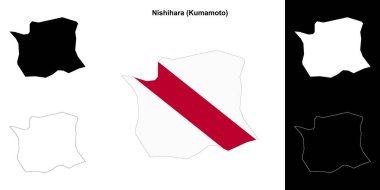 Nishihara (Kumamoto) ana hat haritası ayarlandı