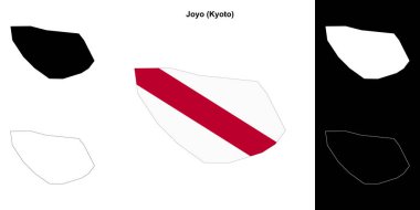 Joyo (Kyoto) ana hat haritası seti