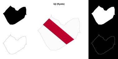 Uji (Kyoto) ana hat haritası seti