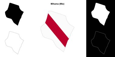 Mihama (Mie) ana hat haritası seti