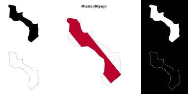 Misato (Miyagi) ana hat haritası ayarlandı