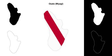 Osato (Miyagi) ana hat haritası ayarlandı