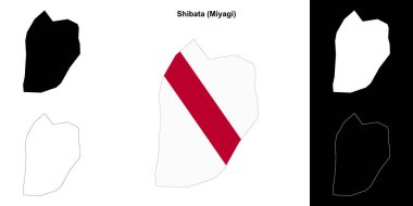 Shibata (Miyagi) ana hat haritası ayarlandı
