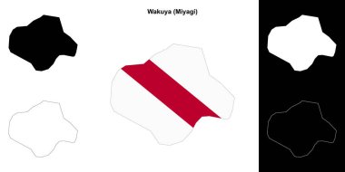 Wakuya (Miyagi) ana hat haritası ayarlandı