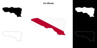 Zao (Miyagi) ana hat haritası ayarlandı