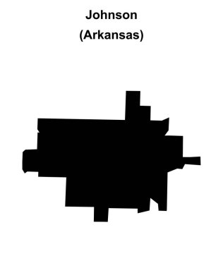 Johnson (Arkansas) boş ana hat haritası
