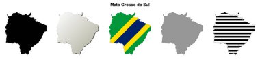 Mato Grosso do Sul durumu (Brezilya) ana hat haritası belirlendi