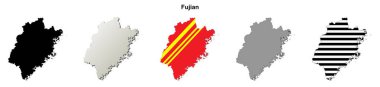Fujian il ana hatları haritası ayarlandı