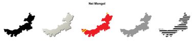 Nei Moğol bölgesi ana hat haritası ayarlandı