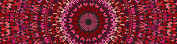 Dinamik soyut dairesel taş mozaik mandala arka plan tasarımı