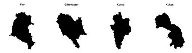 Fier, Gjirokaster, Korce, Kukes ana hatları