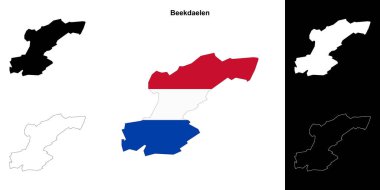 Beekdaelen boş ana hat haritası ayarlandı