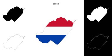 Beesel boş çizgi haritası ayarlandı