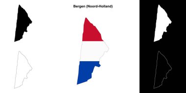 Bergen boş çizgi haritası ayarlandı