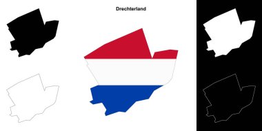 Drechterland boş ana hat haritası ayarlandı