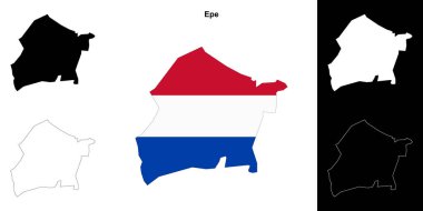 Boş dış hat haritası seti