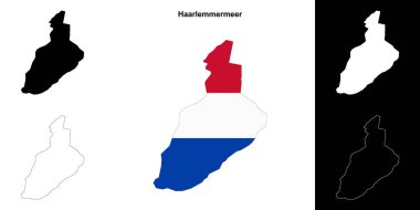 Haarlemmermeer boş ana hat haritası seti