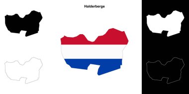 Halderberge boş ana hat haritası ayarlandı