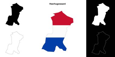 Heerhugowaard boş ana hat haritası seti