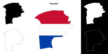 Heusden boş çizgi haritası ayarlandı