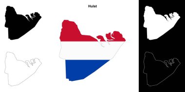 Hulst boş çizgi haritası ayarlandı