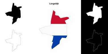 Langedijk boş ana hat haritası ayarlandı