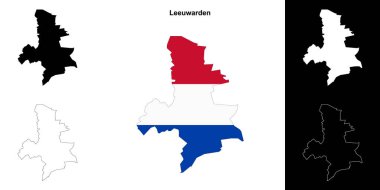 Leeuwarden boş ana hat haritası ayarlandı