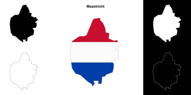 Maastricht boş ana hat haritası seti