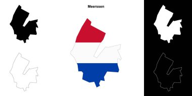 Meerssen boş ana hat haritası ayarlandı