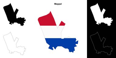 Meppel boş dış hat haritası ayarlandı