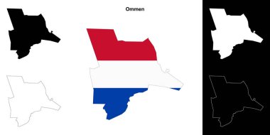 Ommen boş çizgi haritası ayarlandı