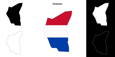 Oostzaan boş ana hat haritası ayarlandı