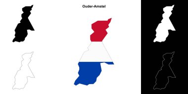 Ouder-Amstel boş ana hat haritası ayarlandı