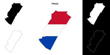 Pekela boş dış hat haritası seti