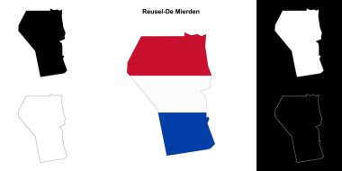 Reusel-De Mierden boş ana hat haritası seti