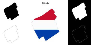 Rijswijk boş ana hat haritası seti