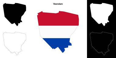 Veendam boş ana hat haritası ayarlandı