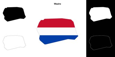 Waalre boş çizgi haritası ayarlandı