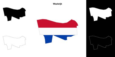 Waalwijk boş ana hat haritası ayarlandı