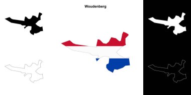 Woudenberg boş ana hat haritası seti