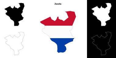 Zwolle boş ana hat haritası ayarlandı