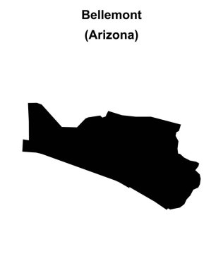 Bellemont (Arizona) boş ana hat haritası