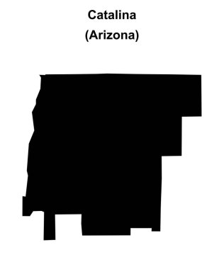 Catalina (Arizona) boş ana hat haritası