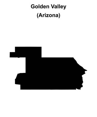 Altın Vadi (Arizona) boş ana hat haritası