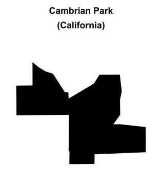 Kambriyen Parkı (California) boş ana hat haritası
