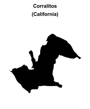 Corralitos (California) boş ana hat haritası