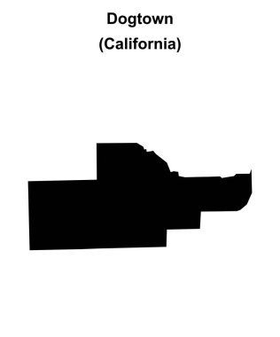 Dogtown (California) boş ana hat haritası