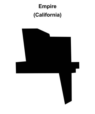 İmparatorluk (California) boş ana hat haritası