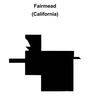 Fairmead (California) boş ana hat haritası