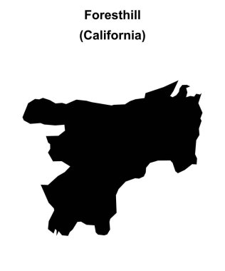 Ön uç (California) boş ana hat haritası